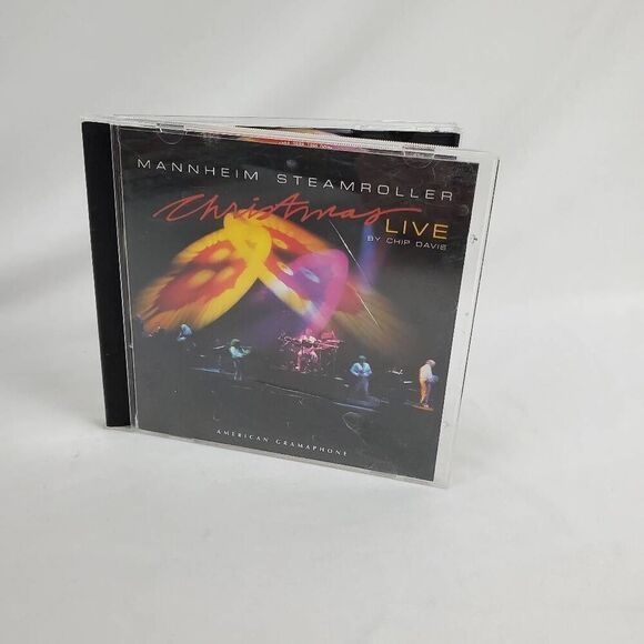 ΜΑΝΝΗΕΙΜ STEAMROLLER: Christmas LIVE BY CHIP DAVIS [1997, CD] - Picture 3 of 5